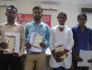 UPSDM Certificate Distribute in D.M Office